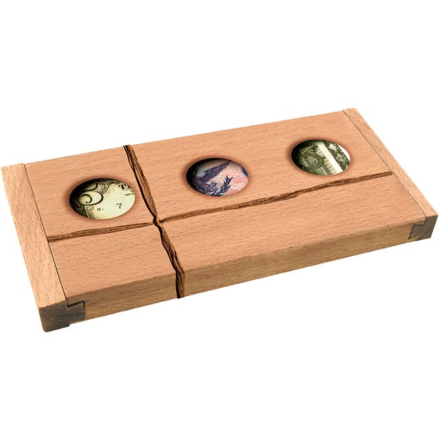 Don T Count On It Raffia Puzzle Boxes Trick Boxes Puzzle Master Inc