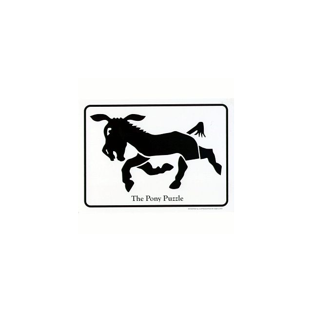 The Pony Puzzle - Postcard