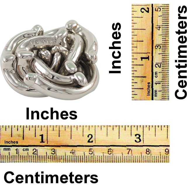 Cast Vortex | Hanayama Metal Puzzles | Puzzle Master Inc