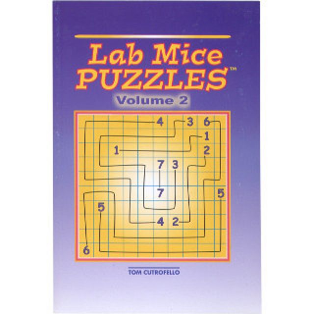 Lab Mice Puzzles Volume 2 - book | Paper Puzzles | Puzzle Master Inc
