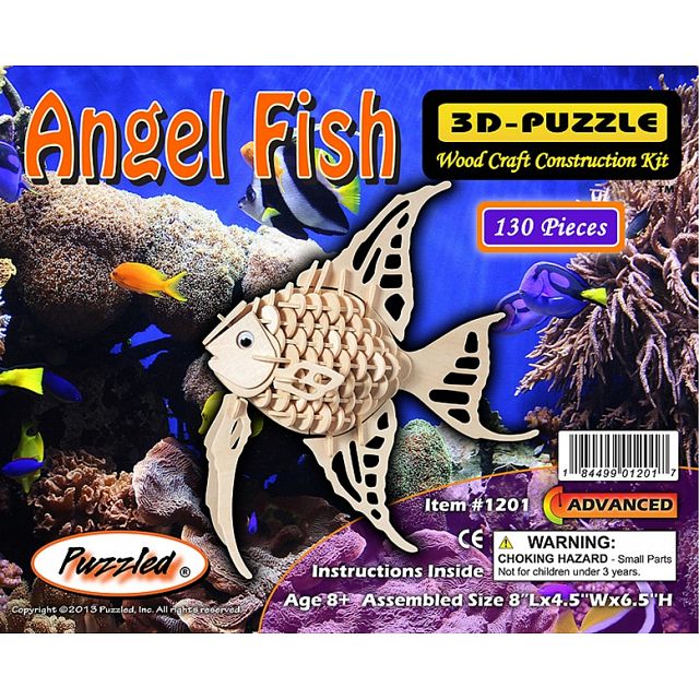 Angel Fish - 3D Wooden Puzzle