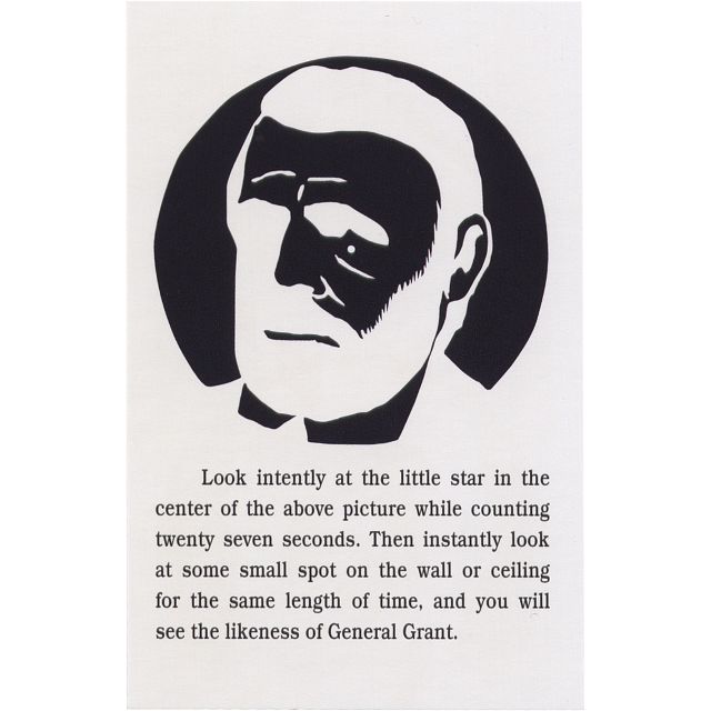 General Grant Puzzle - Trade Card
