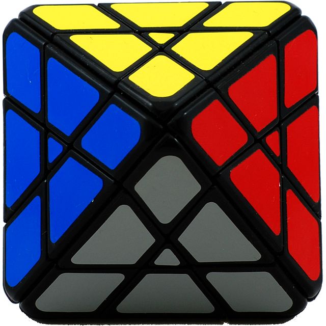 Octahedron 4x4x4 - Black Body