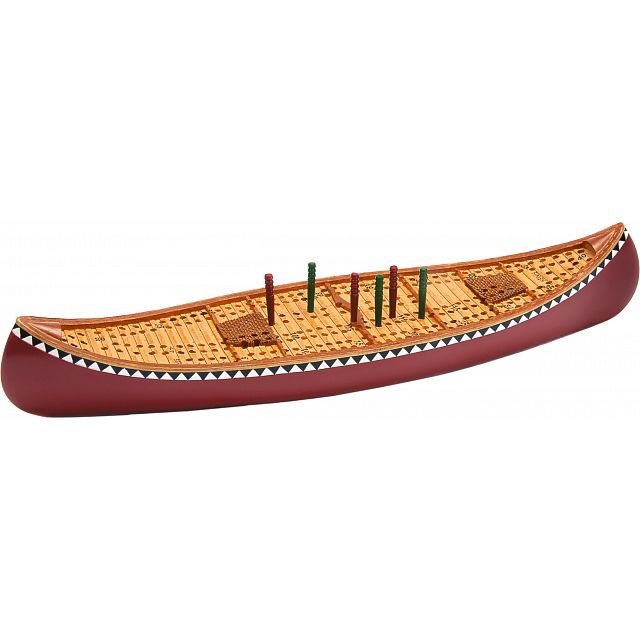 Cribbage Board - Canoe