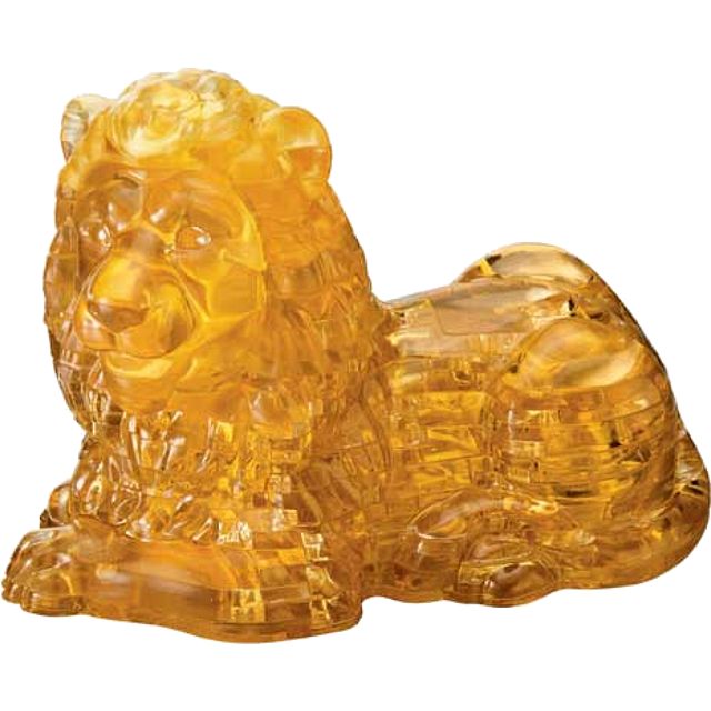 3D Crystal Puzzle Deluxe - Lion | 3D Crystal Puzzles | Puzzle