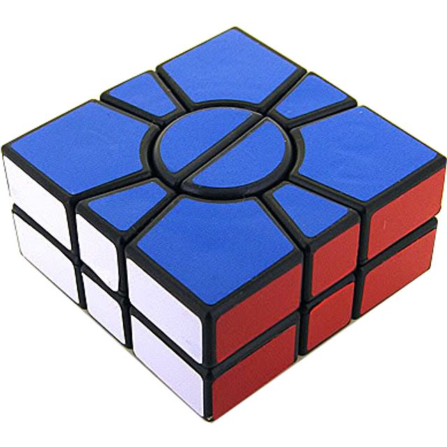 Super Fisher 3x3 Cube (Metallic) - Blue