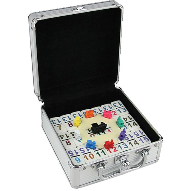 Mexican Domino Set - Double 15 With NUMBERS