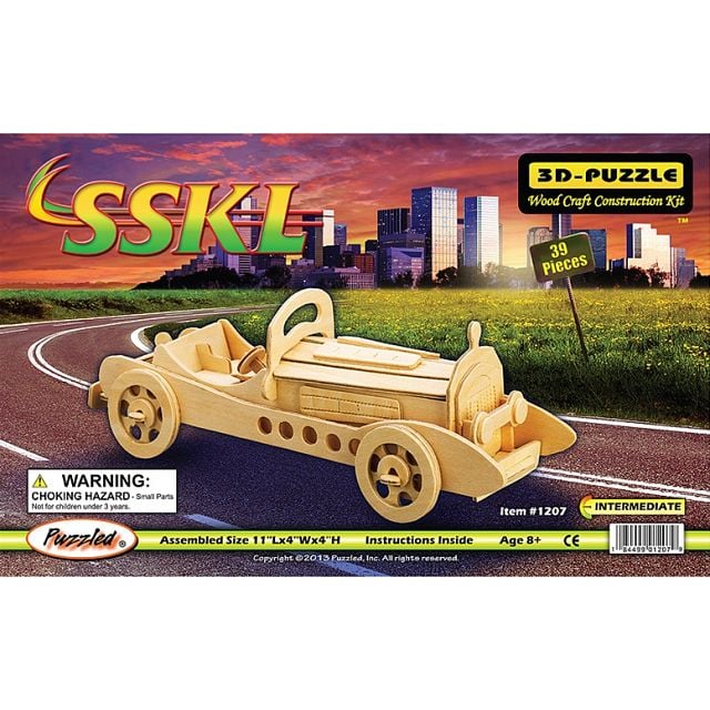 SSKL Car - 3D Wooden Puzzle