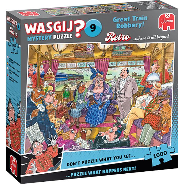 Wasgij Mystery Retro #9: Great Train Robbery!