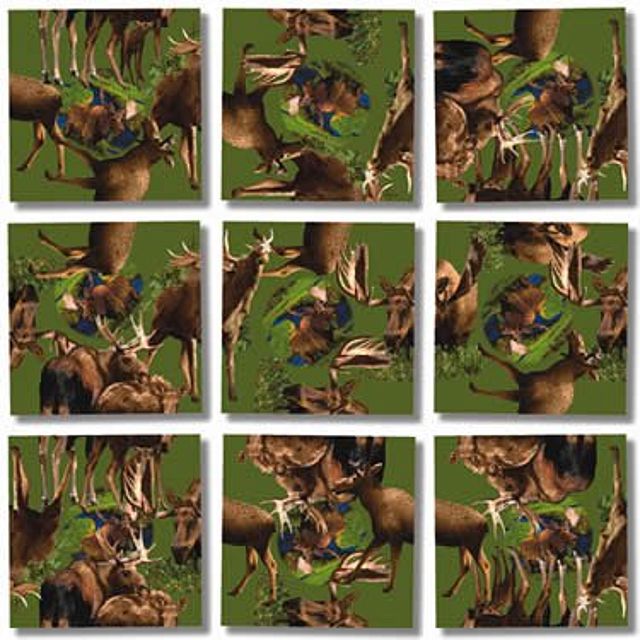 Scramble Squares - Moose!