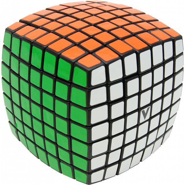 V-Cube 7 Pillow (7x7x7): Black