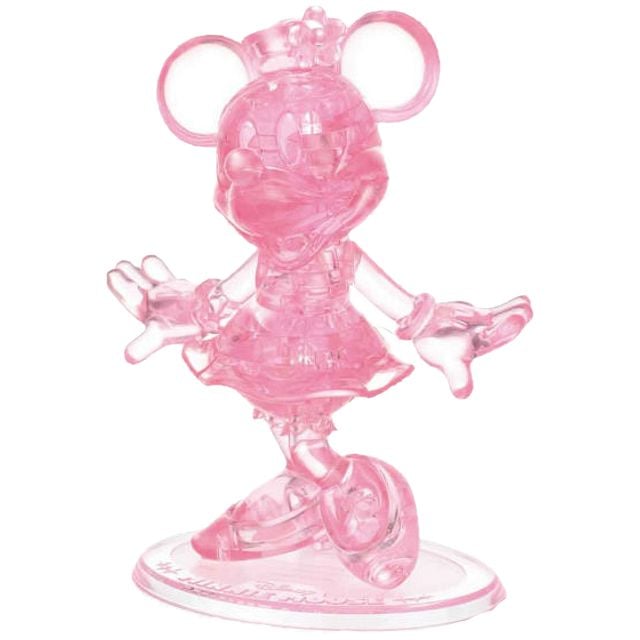 3D Crystal Puzzle - Minnie Mouse (Pink)