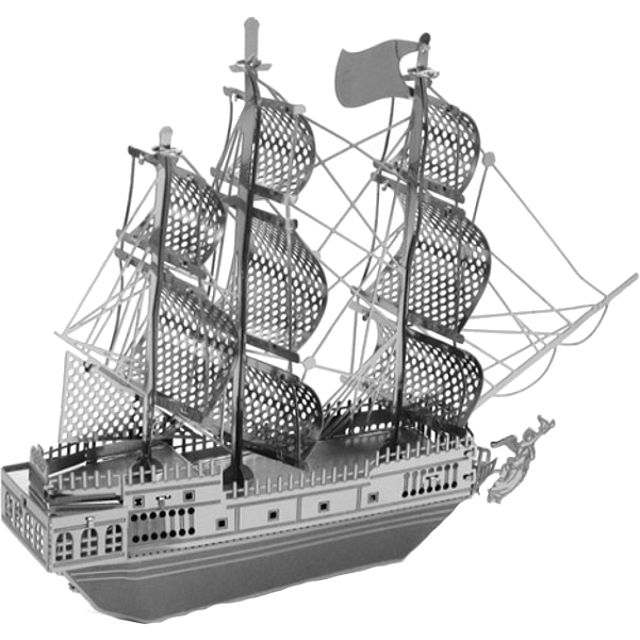 Metal Earth - The Black Pearl | Metal Models & Kits | Puzzle