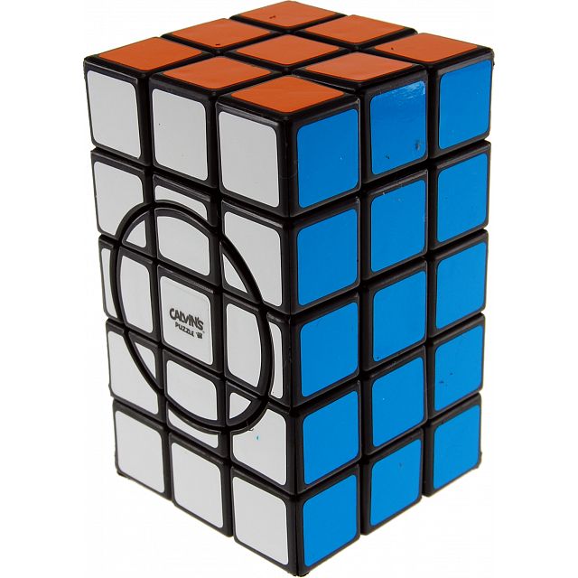 3x3x5 Semi-Super Cuboid (opposite circles) - Black Body