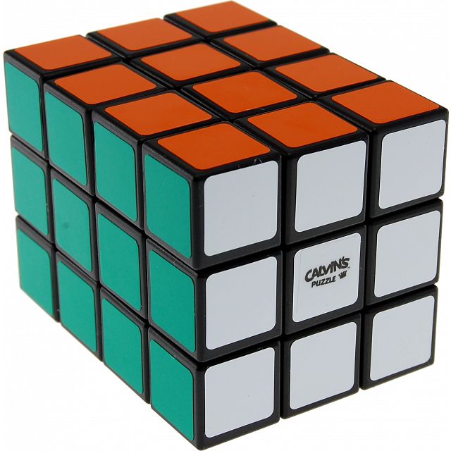 3x3x4 Cuboid with Tony Fisher logo - Black Body