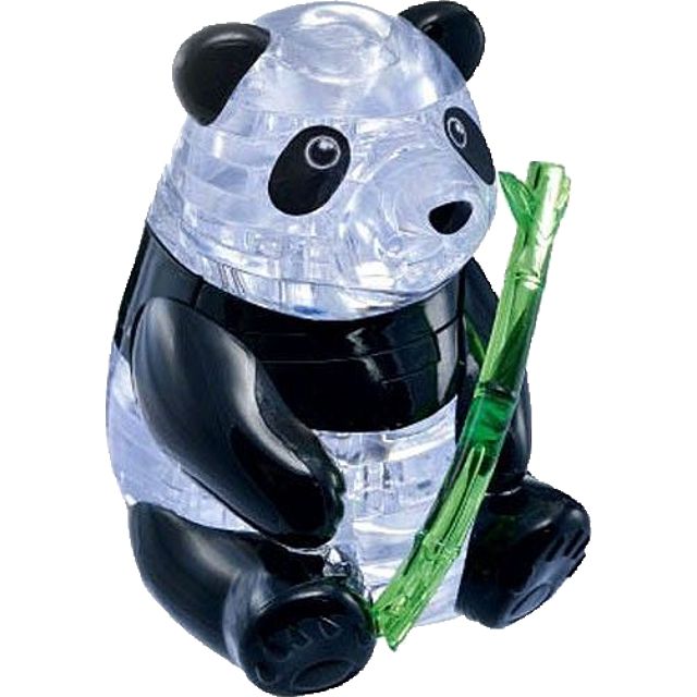 3D Crystal Puzzle Panda 3D Crystal Puzzles Puzzle Master Inc