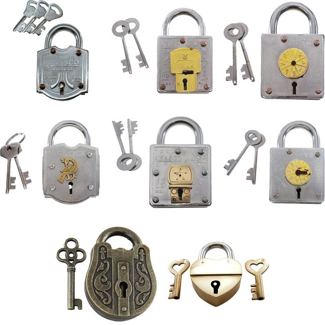 Group Special - a set of 8 Trick Lock puzzles