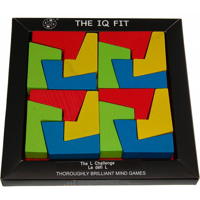 IQ Fit - The L Challenge | Packing Puzzles | Puzzle Master Inc