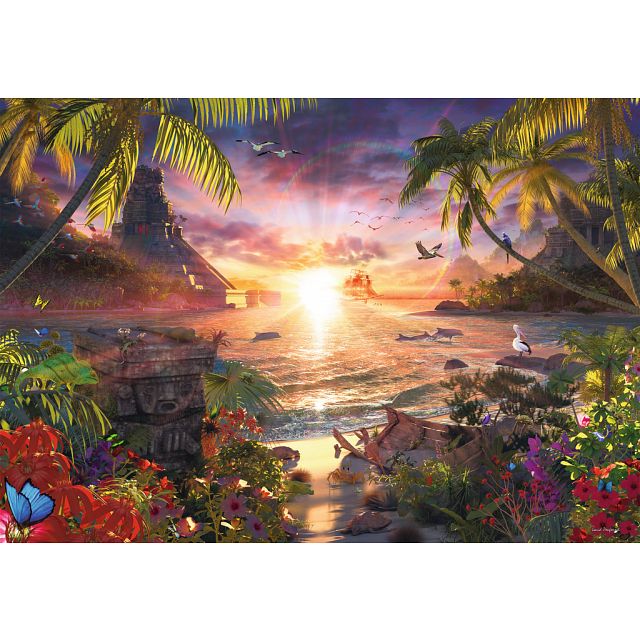 Paradise Sunset | 6000 and more Pieces | Puzzle Master Inc