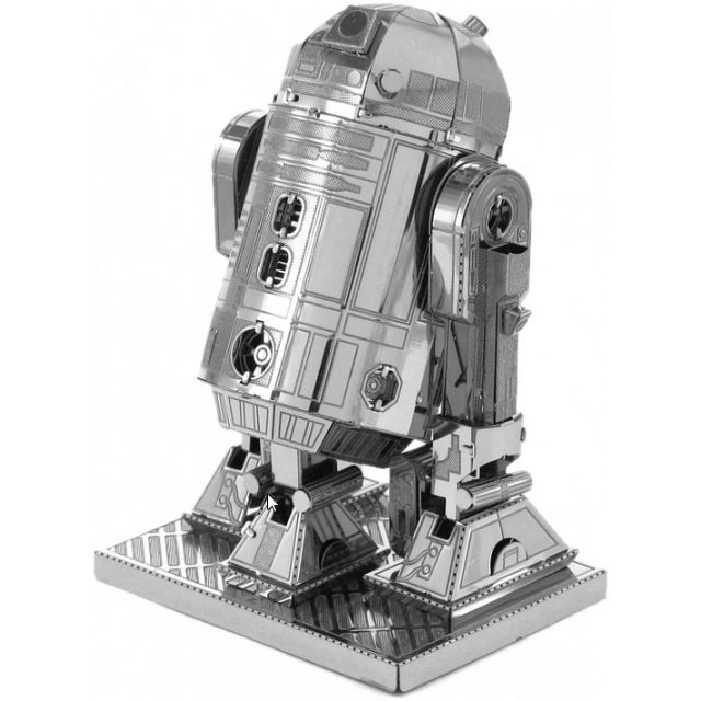 BRAND NEW FASCINATIONS METAL EARTH STAR WARS ~ R2-D2 3D LASER-ETCHED STEEL MODEL 