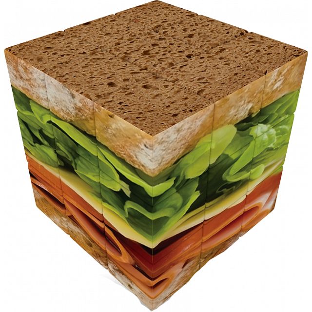 V-CUBE 3 Flat (3x3x3): Sandwich