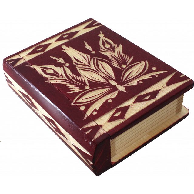 Romanian Secret Book Box - Red