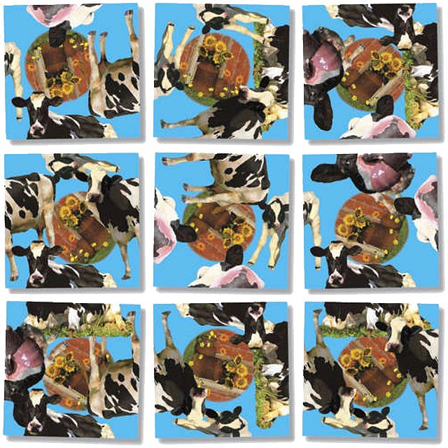 Scramble Squares - Cows
