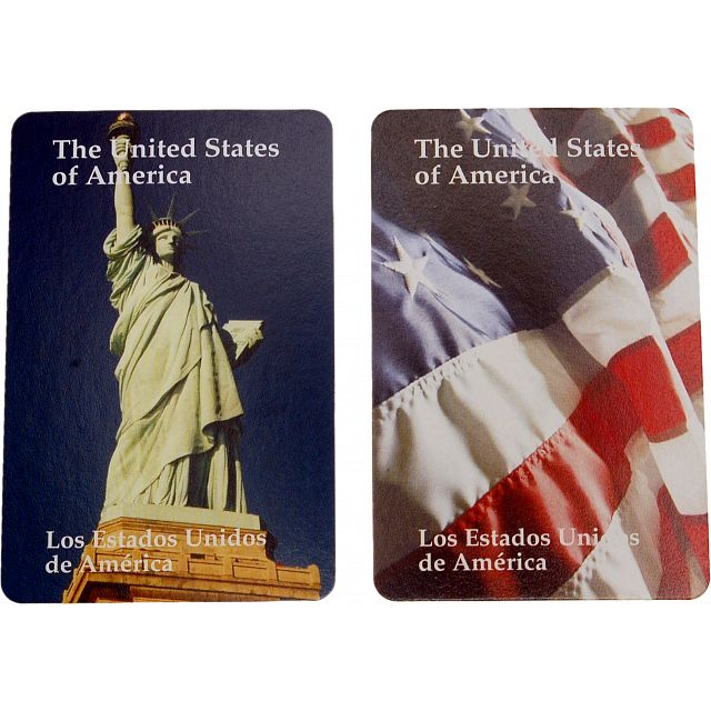 Playing Cards USA Trivia (Tourist Facts) Playing Cards Puzzle