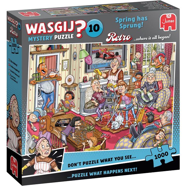 Wasgij Mystery Retro #10: Spring Has Sprung!