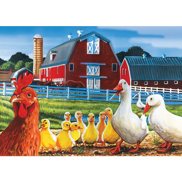 Dwight's Ducks - Tray Puzzle