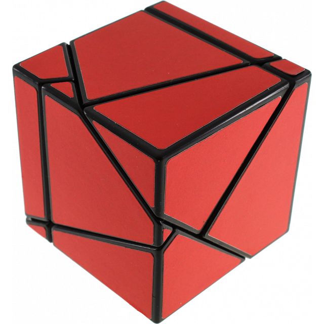 limCube Ghost Cube 2x2x2 - Black Body with Red labels