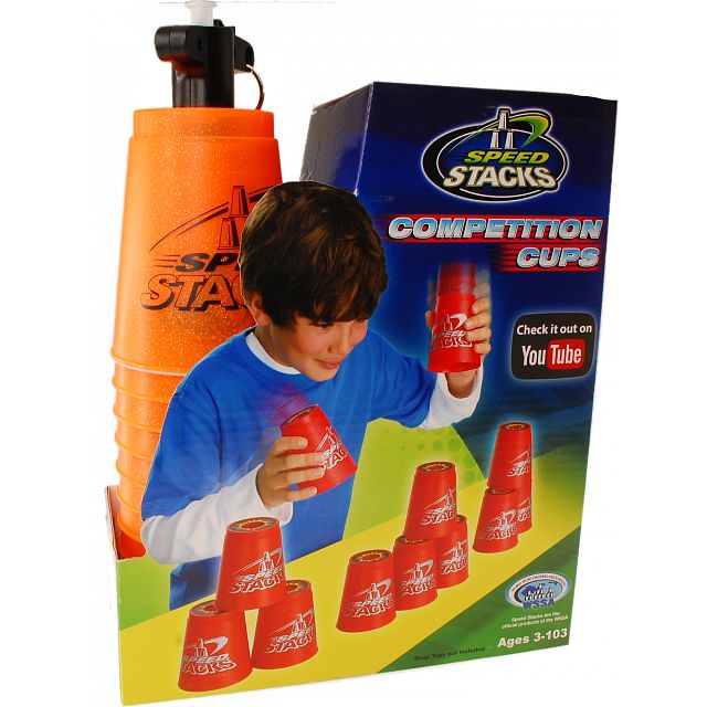 Speed Stacks Competition Cups Metallic Orange Stacking Puzzles