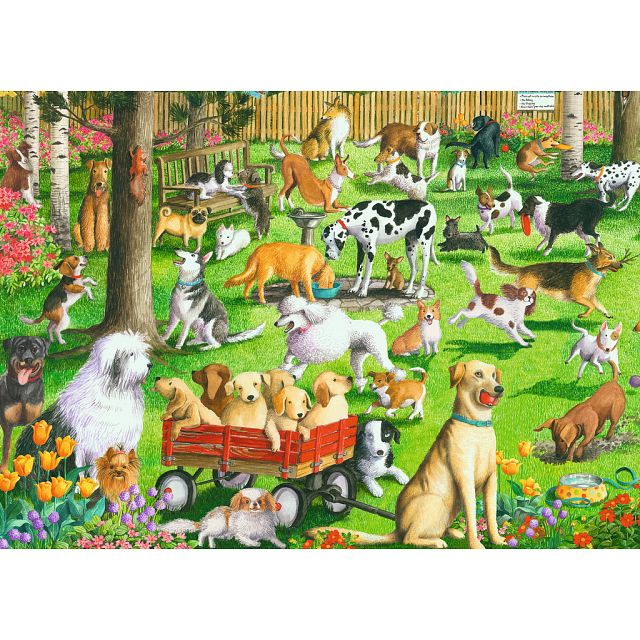 At the Dog Park - Large Piece Format