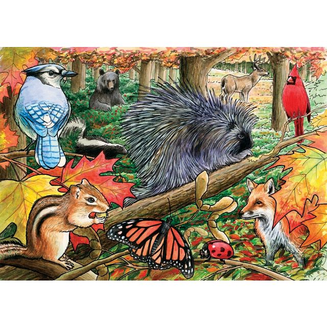 Eastern Woodlands - Tray Puzzle