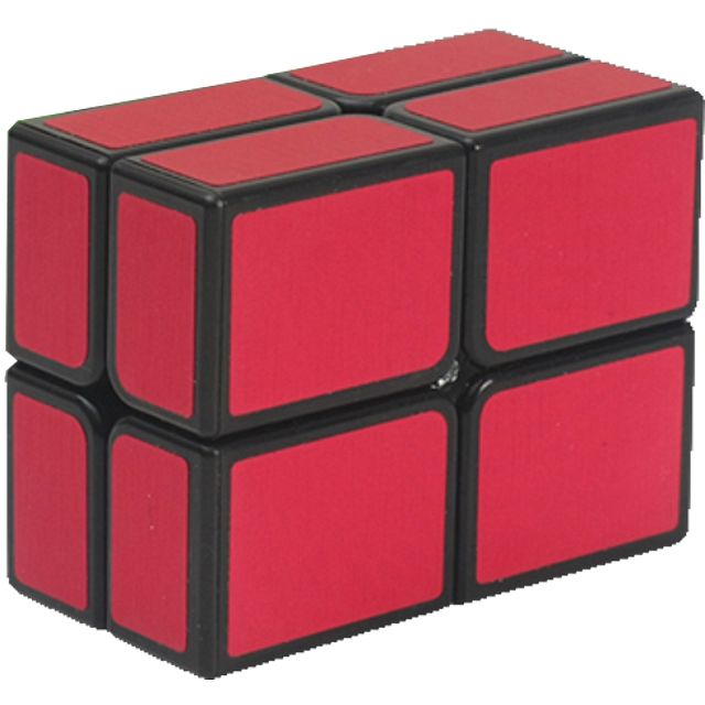 2x2 Windmill Cube Black Body in Red Stickers