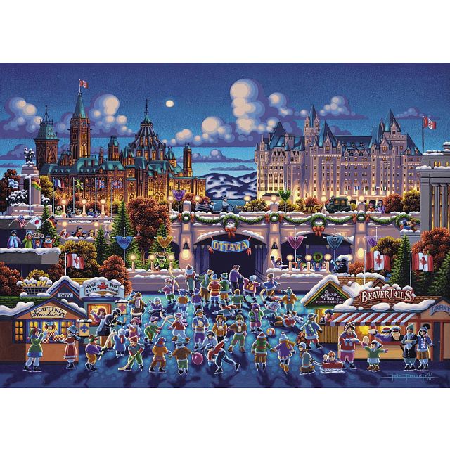 Ottawa 1000 Pieces Puzzle Master Inc