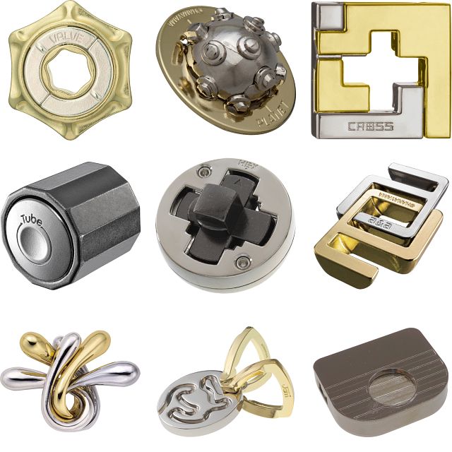 Group Special - a set of 9 Hanayama's newest puzzles | Hanayama