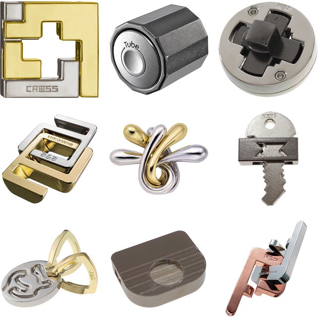 Group Special - a set of 9 Hanayama's newest puzzles