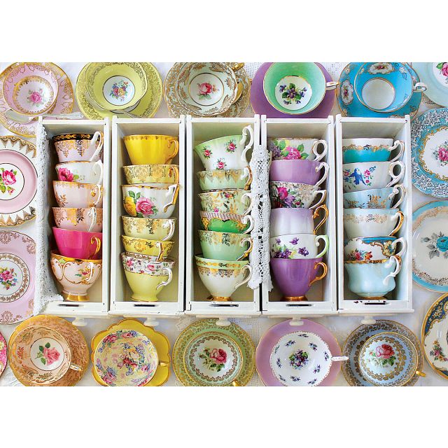 Colorful Tea Cups