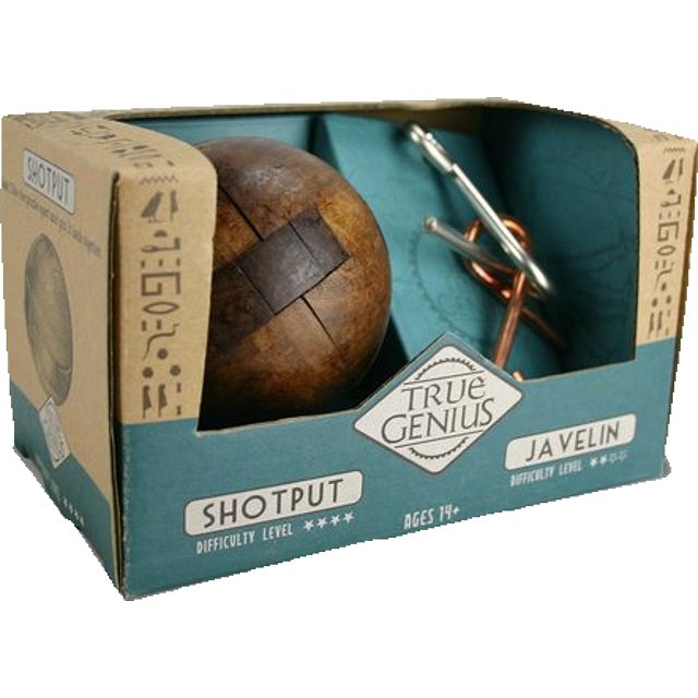 Shotput & Javelin Wire Puzzles Puzzle Master Inc