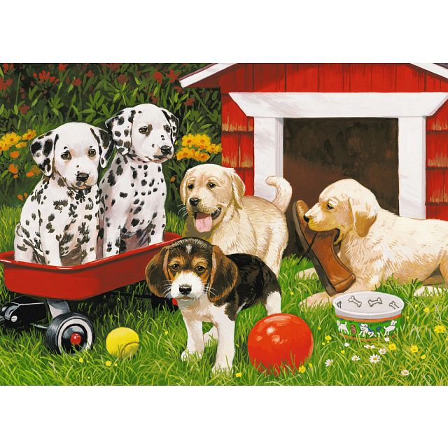 Puppy Party - 60 XXL Pieces