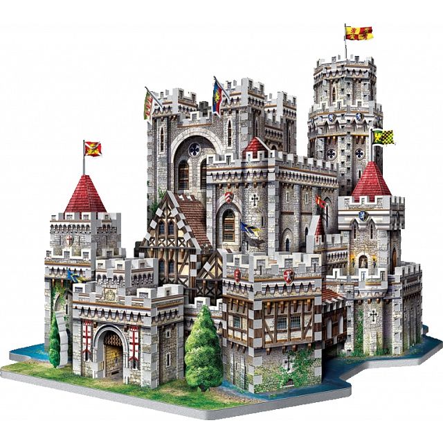 King Arthurs Camelot - Wrebbit 3D Jigsaw Puzzle