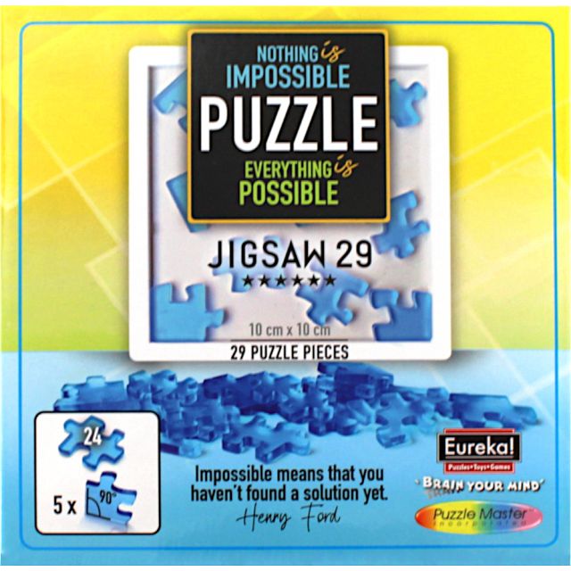Jigsaw 29 - Hanayama Version
