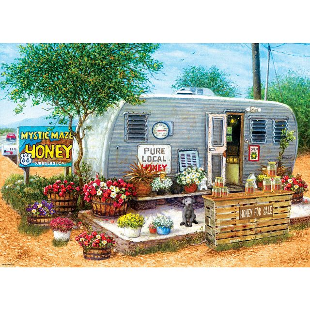Honey For Sale - Large Piece Jigsaw Puzzle