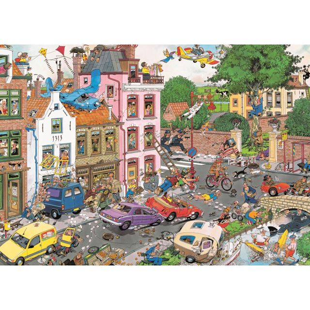 Jan van Haasteren Comic Puzzle - Friday the 13th