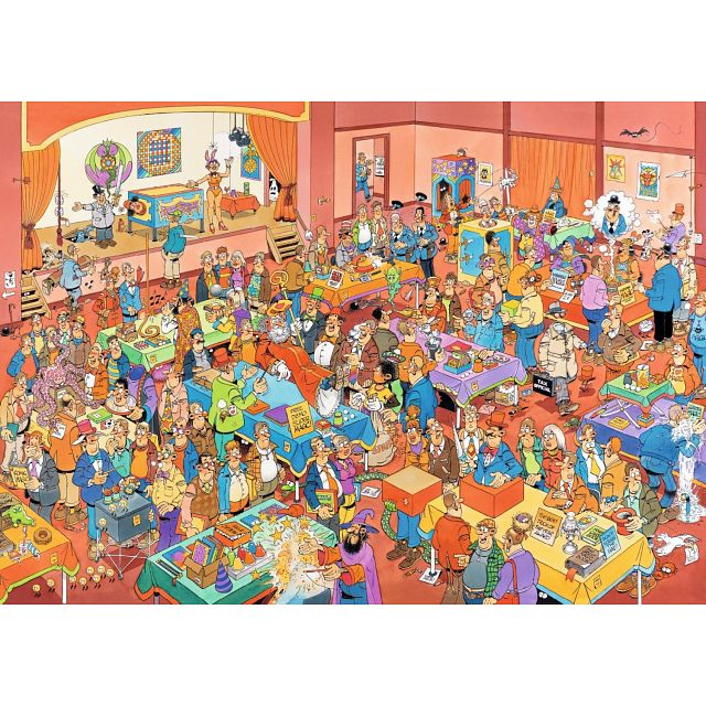 Jan van Haasteren Comic Puzzle - The Magic Fair