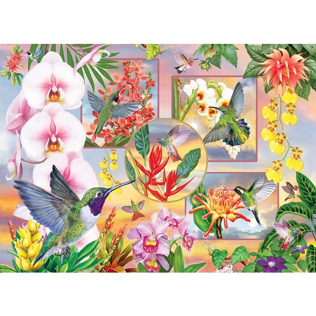 Hummingbird Magic - Large Piece