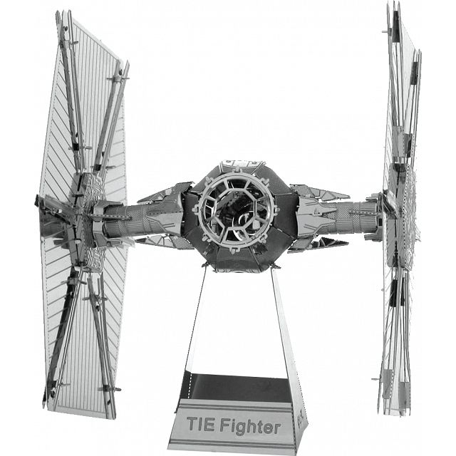 Metal Earth Star Wars 3D Laser Cut Metal Miniature Model Kit Tie Fighter