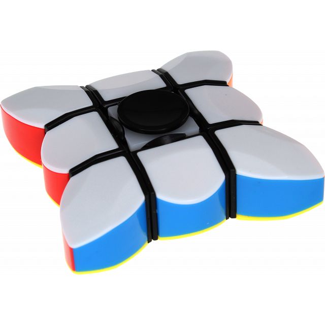 Fidget Spinner & 3x3x1 Super Floppy Cube - Black Body