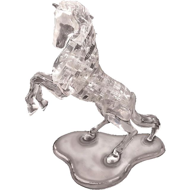 3D Crystal Puzzle Deluxe Stallion More Puzzles Puzzle Master Inc